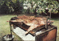 Cordero a la parrilla