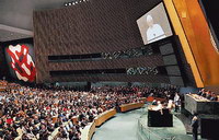 Beendicto XVI en la ONU