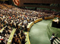 Benedicto XVI en la ONU