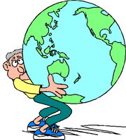 Cargando el peso del mundo