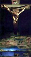 Crucifixión, de Dalí
