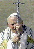 Juan Pablo II y la Cruz